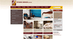 Desktop Screenshot of bytovytextil-sachova.cz